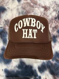 Cowboy Hat Trucker Hat - BIG FRENCHIES
