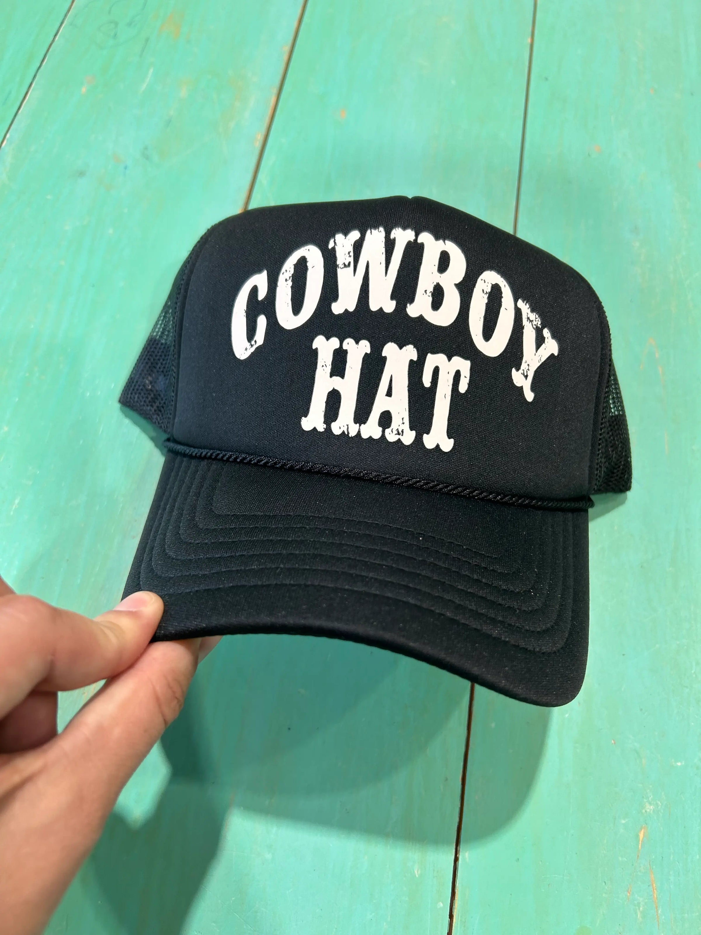 Cowboy Hat Trucker Hat - BIG FRENCHIES