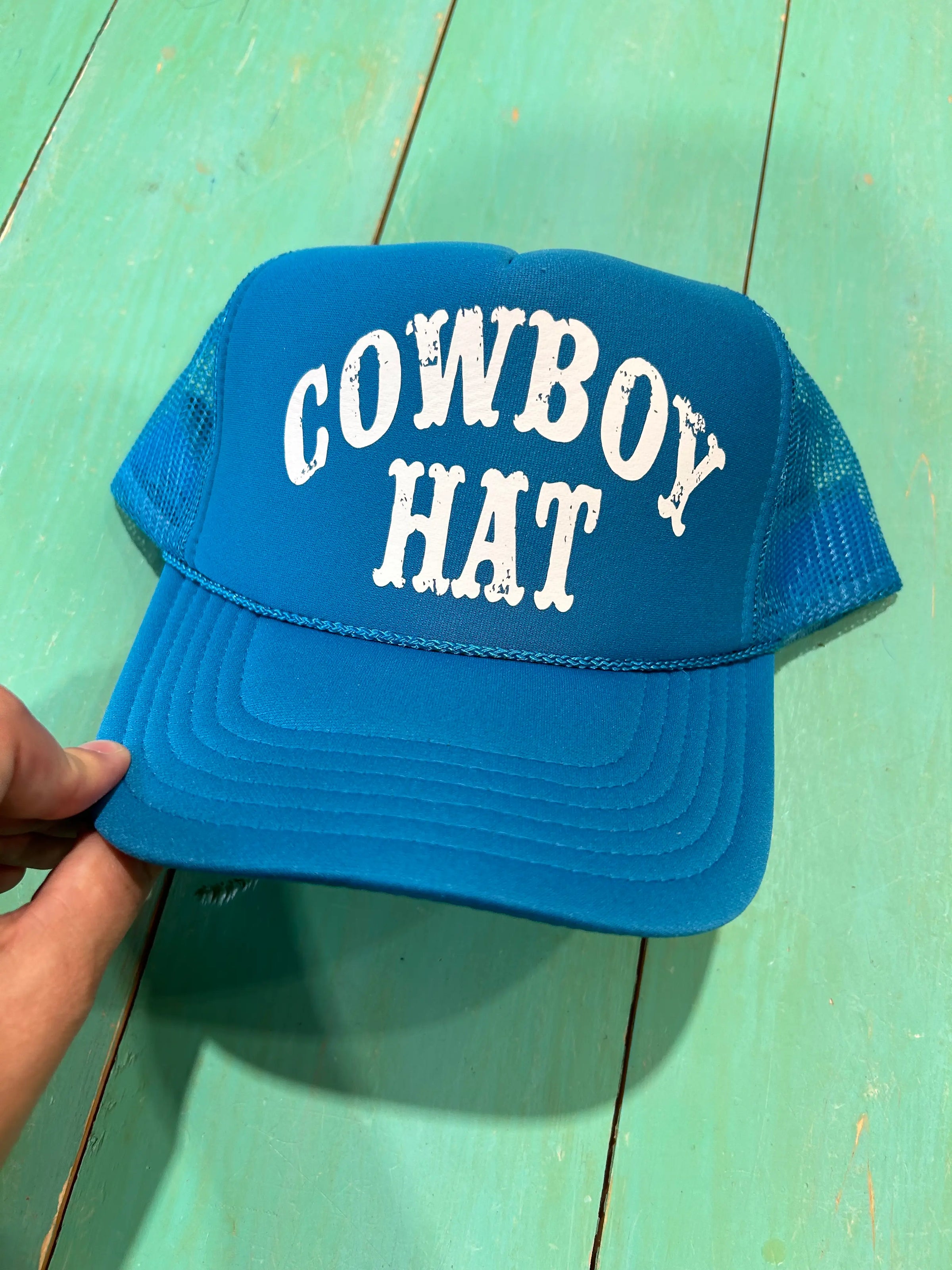 Cowboy Hat Trucker Hat - BIG FRENCHIES