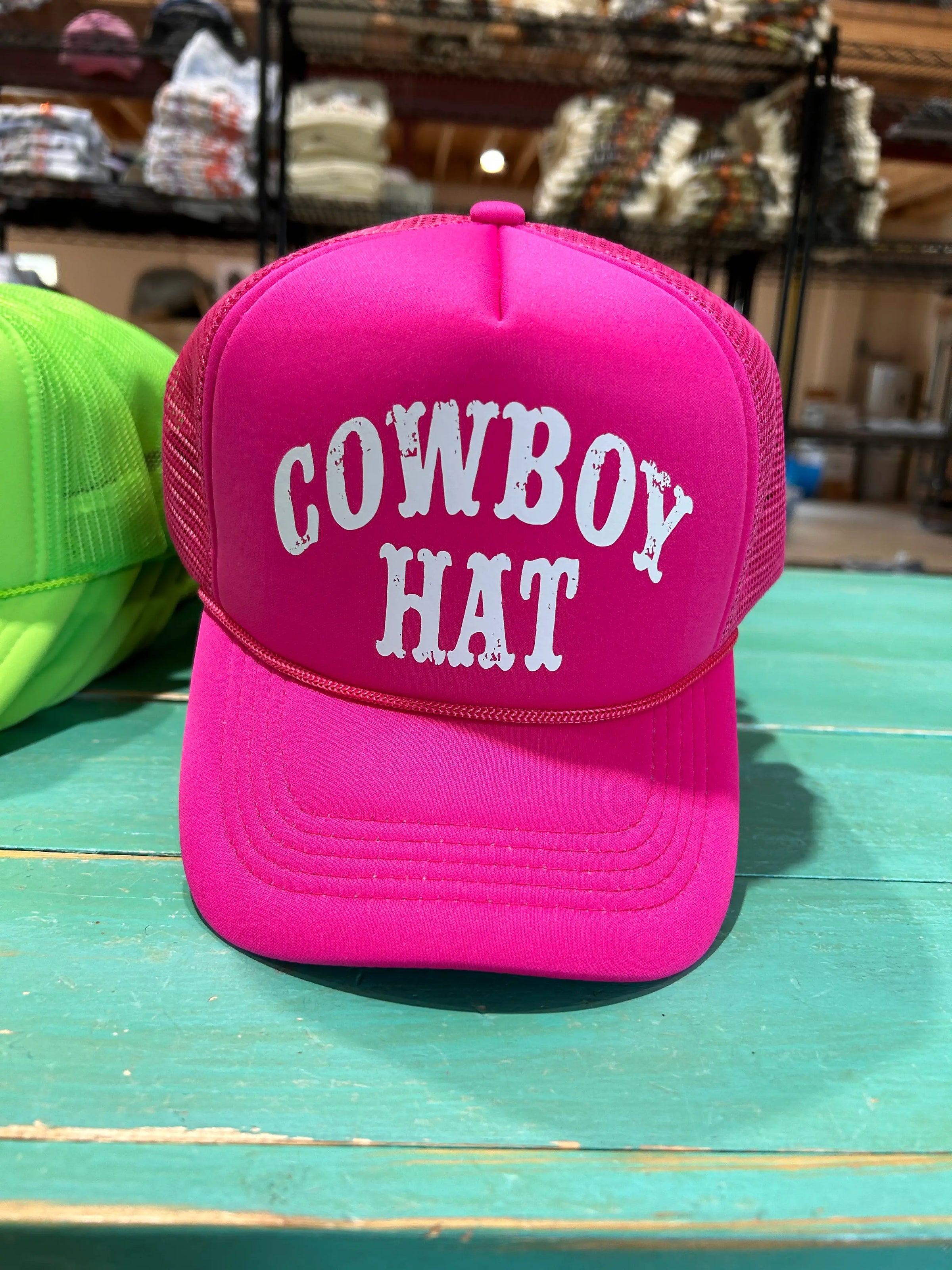 Cowboy Hat Trucker Hat - BIG FRENCHIES