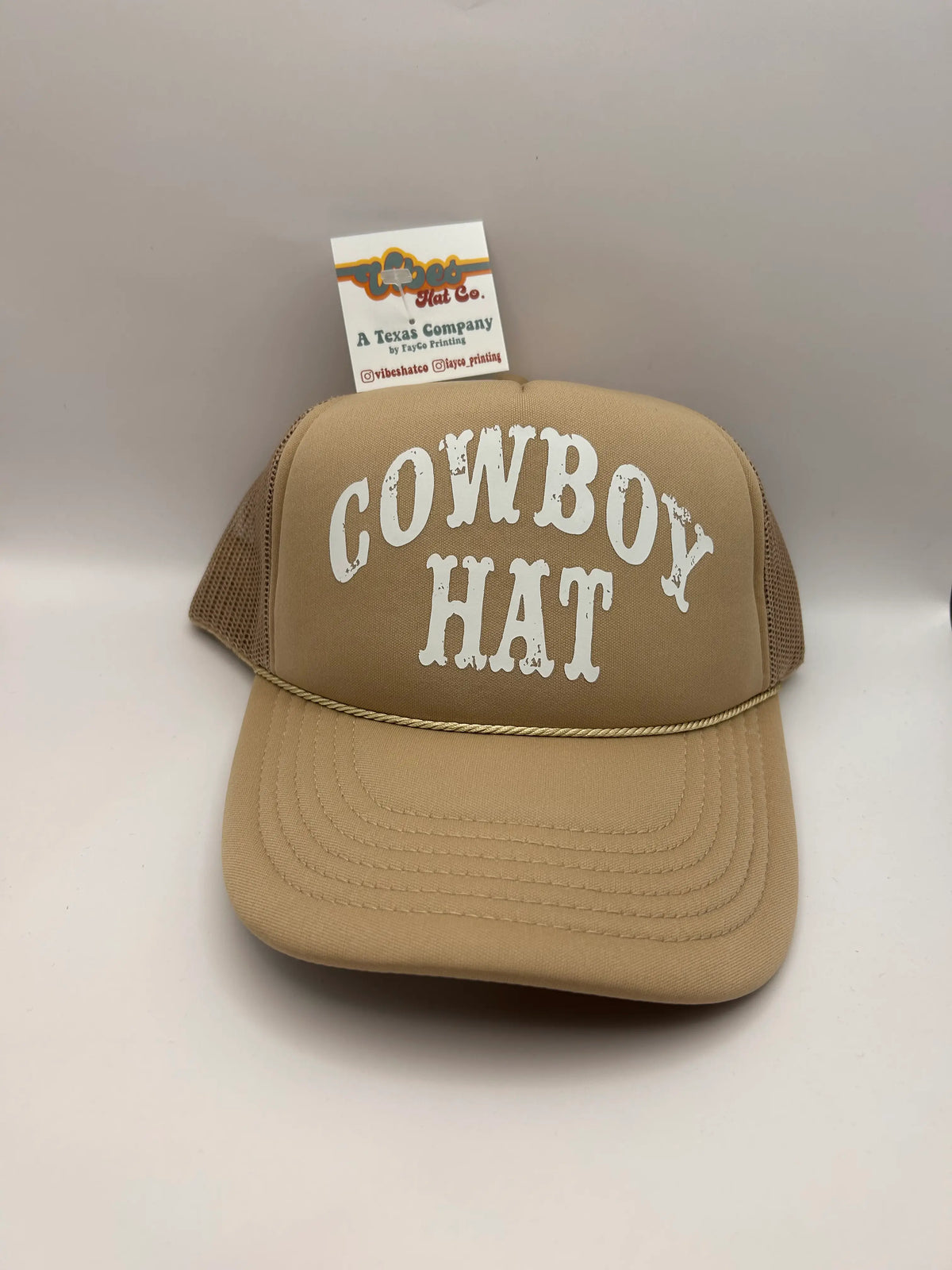 Cowboy Hat Trucker Hat - BIG FRENCHIES