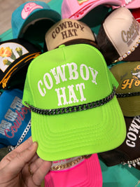 Cowboy Hat Trucker Hat - BIG FRENCHIES