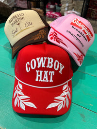 Cowboy Hat Trucker Hat - BIG FRENCHIES
