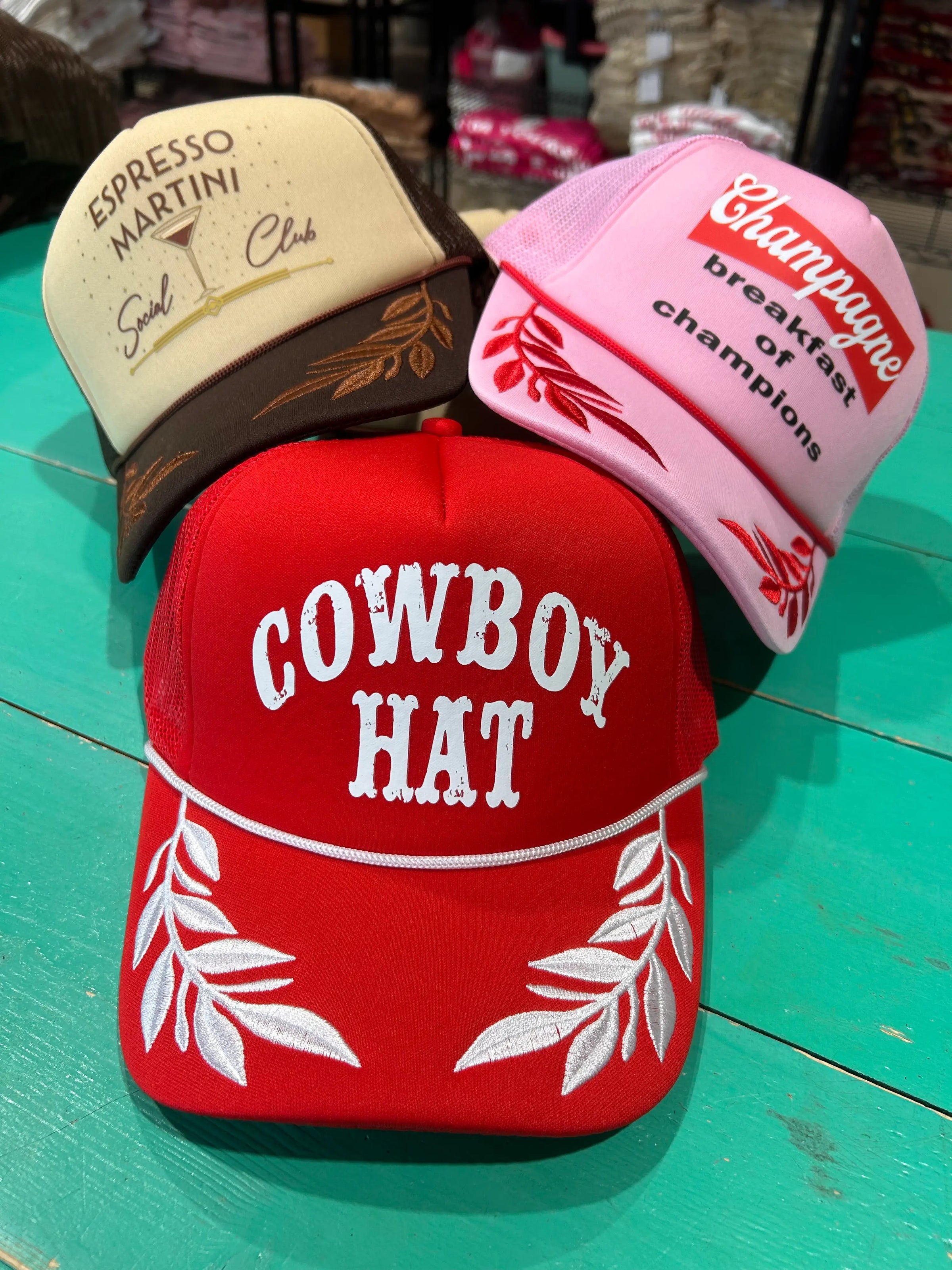 Cowboy Hat Trucker Hat - BIG FRENCHIES