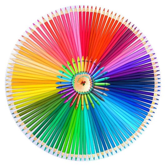 Crafty Colors 500 Piece Round Jigsaw Puzzle Springbok