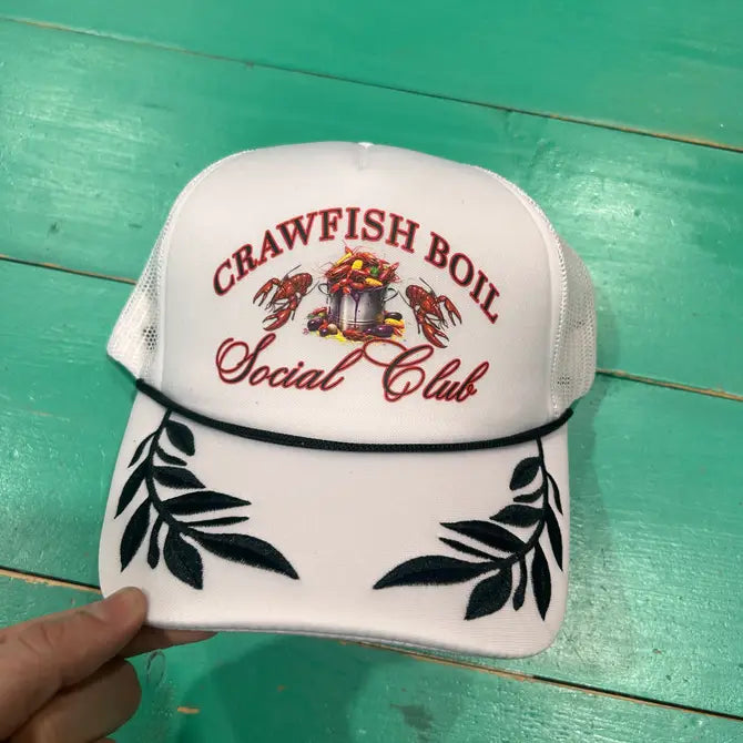 Crawfish Boil Social Club Trucker - BIG FRENCHIES