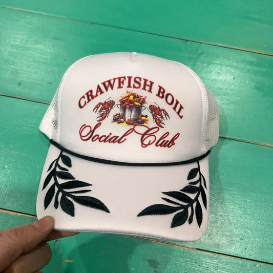 Crawfish Boil Social Club Trucker - BIG FRENCHIES