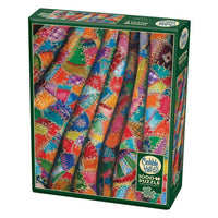 Crazy Quilt 1000 Piece Jigsaw Puzzle Cobble Hill