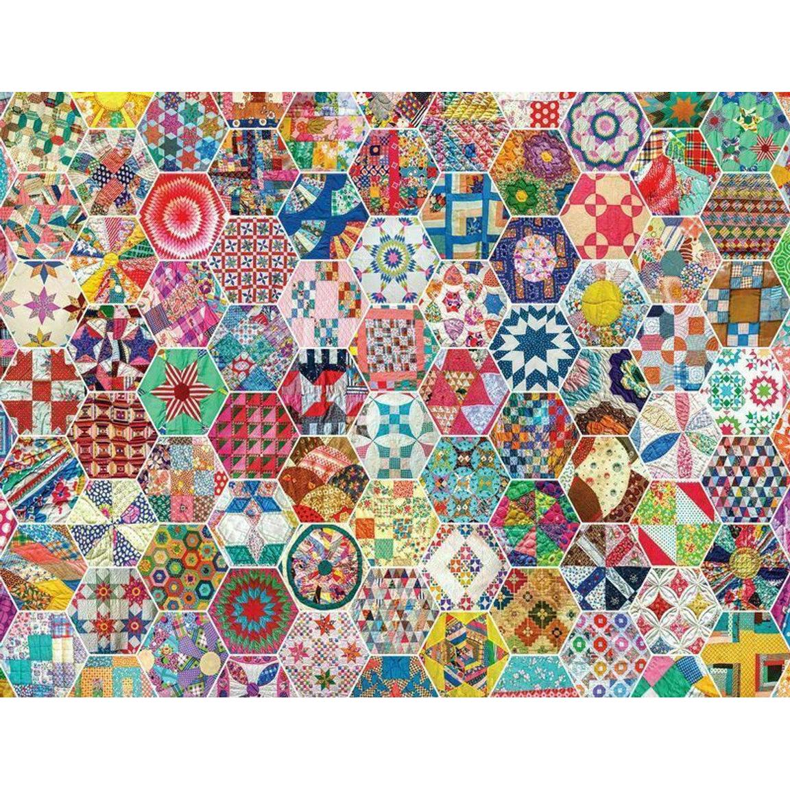 Crazy Quilts 500 Piece Jigsaw Puzzle Springbok