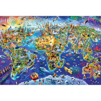 Crazy World 2000 Piece Jigsaw Puzzle Eurographics