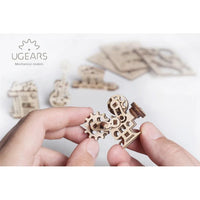Creation Fidgets Set of 4 3D Wood Model Kit UGEARS - BIG FRENCHIES