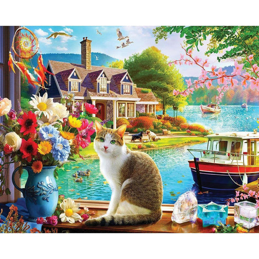 Crips Morning 1000 Piece Jigsaw Puzzle Springbok - BIG FRENCHIES