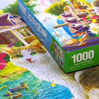 Crips Morning 1000 Piece Jigsaw Puzzle Springbok - BIG FRENCHIES