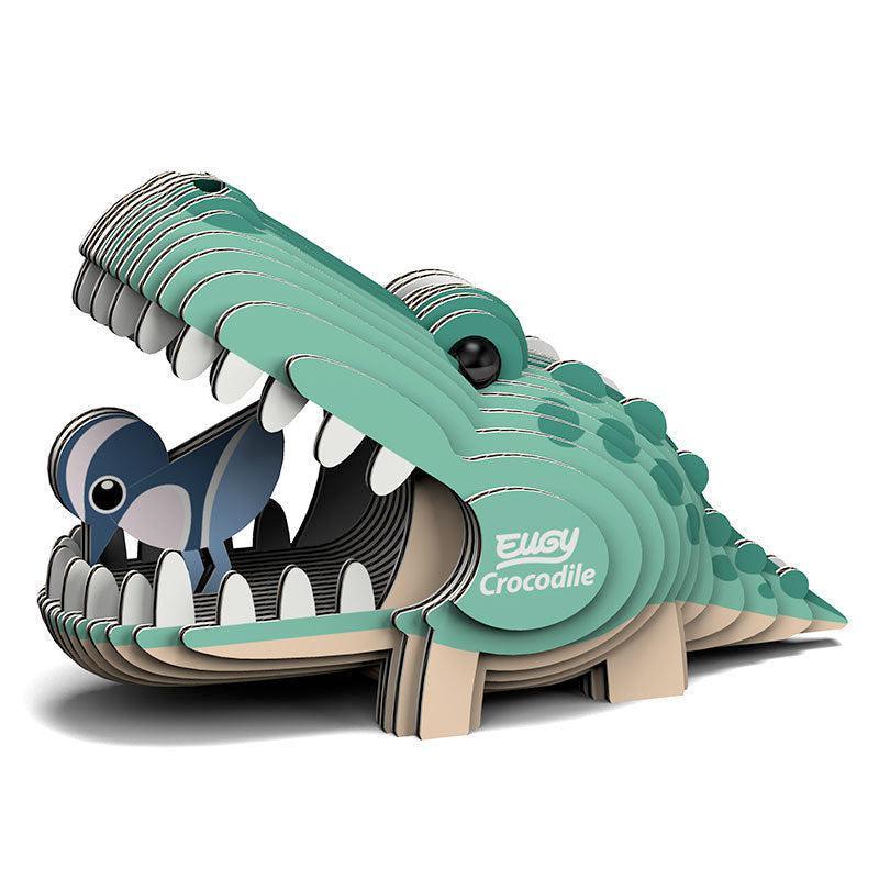 Crocodile 3D Cardboard Model Kit Eugy - BIG FRENCHIES