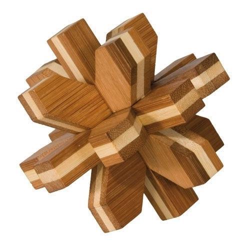 Crystal 3D Bamboo Puzzle Fridolin - BIG FRENCHIES
