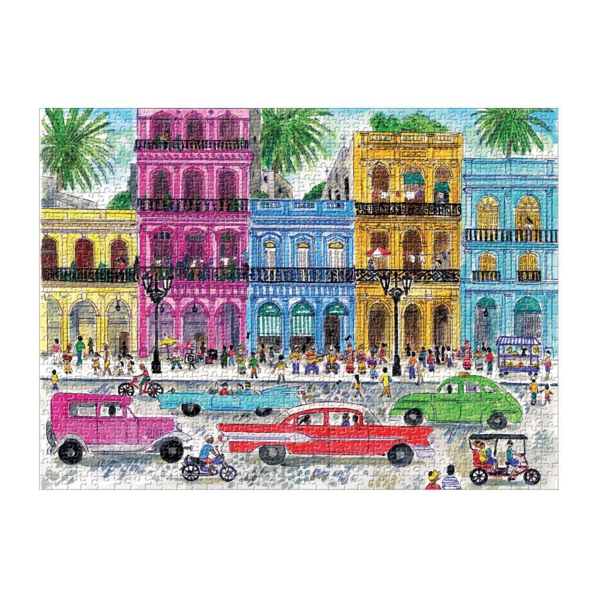 Cuba by Michael Storrings 1000 Piece Jigsaw Puzzle Galison - BIG FRENCHIES