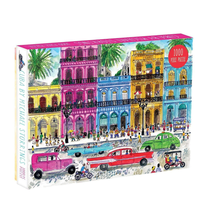 Cuba by Michael Storrings 1000 Piece Jigsaw Puzzle Galison - BIG FRENCHIES