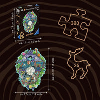 Cuckoo Clock 300 Piece Wood Jigsaw Puzzle Ravensburger