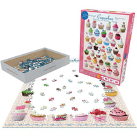 Cupcakes 1000 Piece Jigsaw Puzzle Eurographics