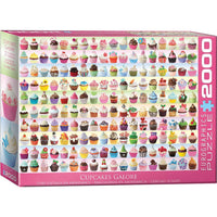 Cupcakes Galore 2000 Piece Jigsaw Puzzle Eurographics