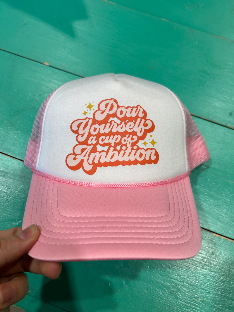 Cup of Ambition Trucker Hat - BIG FRENCHIES