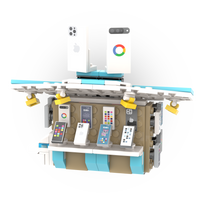 Phone Kiosk  - Market Stall - Build Kit- Custom Printed - Made Using LEGO® Parts