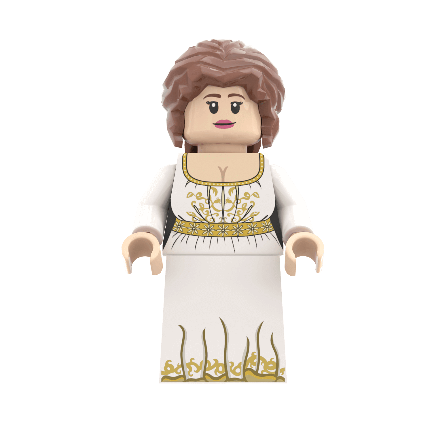 Elizabeth Bennet - Pride & Prejudice - Custom Printed Minifig - Made Using LEGO® Parts