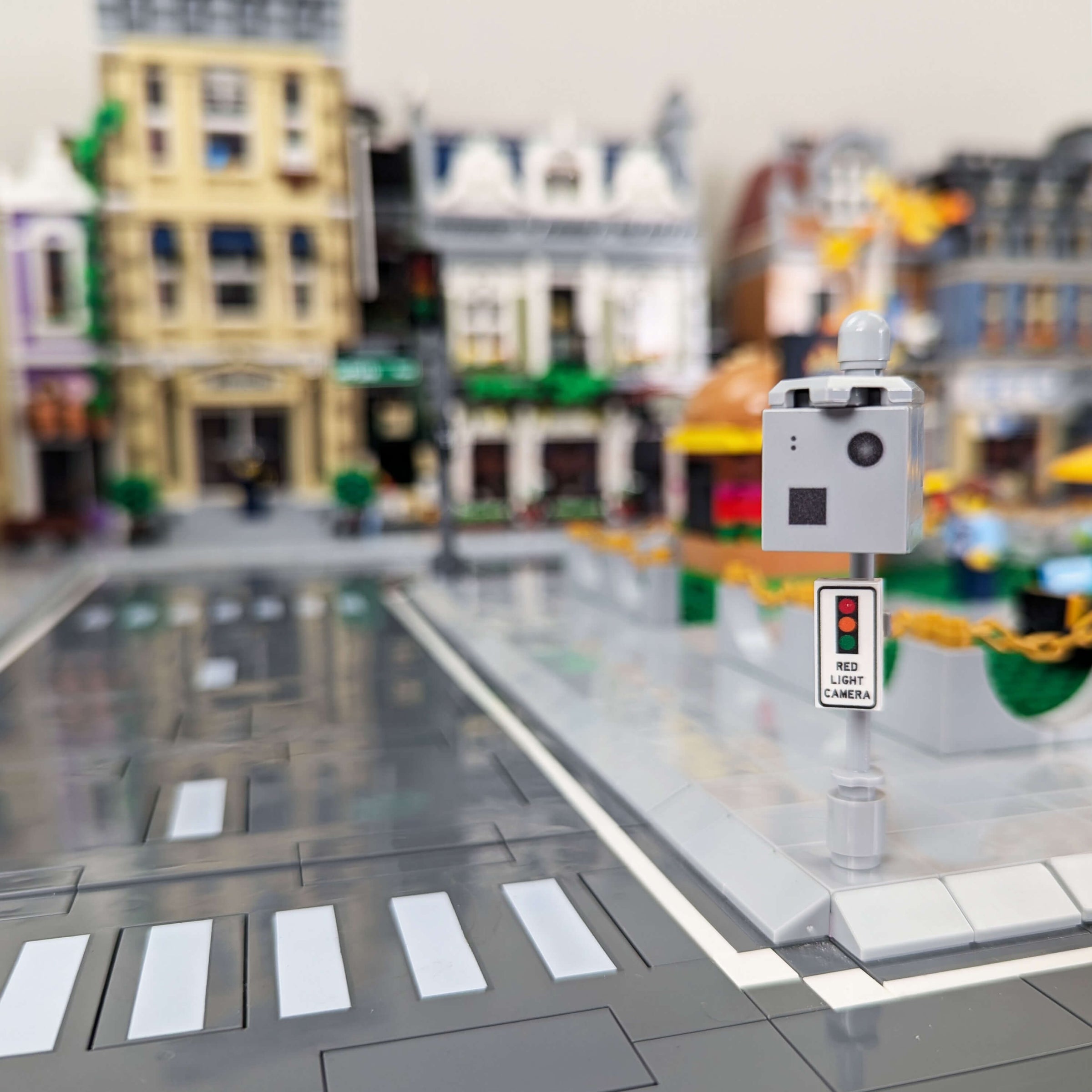 Red Light Camera Set - Custom Printed Set - Made Using LEGO® Parts