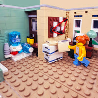 Office File Box (White )- Minifig Scale Custom Set - Made Using LEGO® Parts