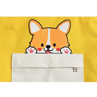 Cute Shiba Inu Tote Bag – Canvas Crossbody Bag for Dog Lovers - BIG FRENCHIES