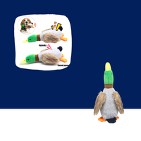 Cute Plush Duck Dog Squeaky Toy – Interactive Chew for Small & Medium Dogs - BIG FRENCHIES