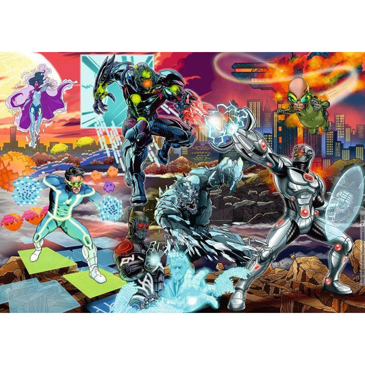Cyborg "DC Collector's Edition" 1000 Piece Jigsaw Puzzle Ravensburger - BIG FRENCHIES