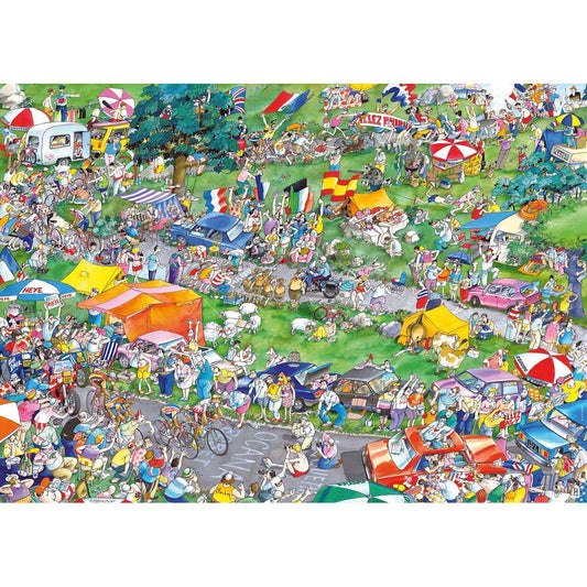 Cycle Race 1000 Piece Jigsaw Puzzle Heye