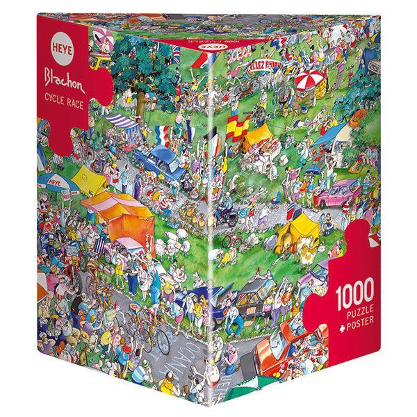 Cycle Race 1000 Piece Jigsaw Puzzle Heye - BIG FRENCHIES