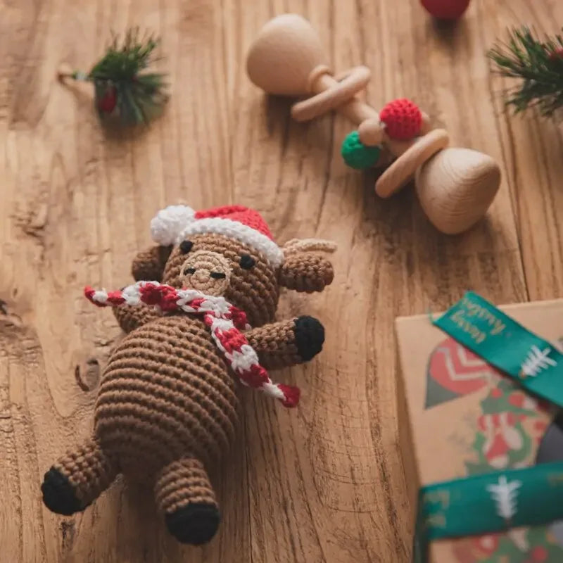 Baby Christmas Rattles Toys - # BAGE81110002 - BIG FRENCHIES
