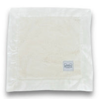 Luxury Satin Border Lovey - Ivory - BIG FRENCHIES