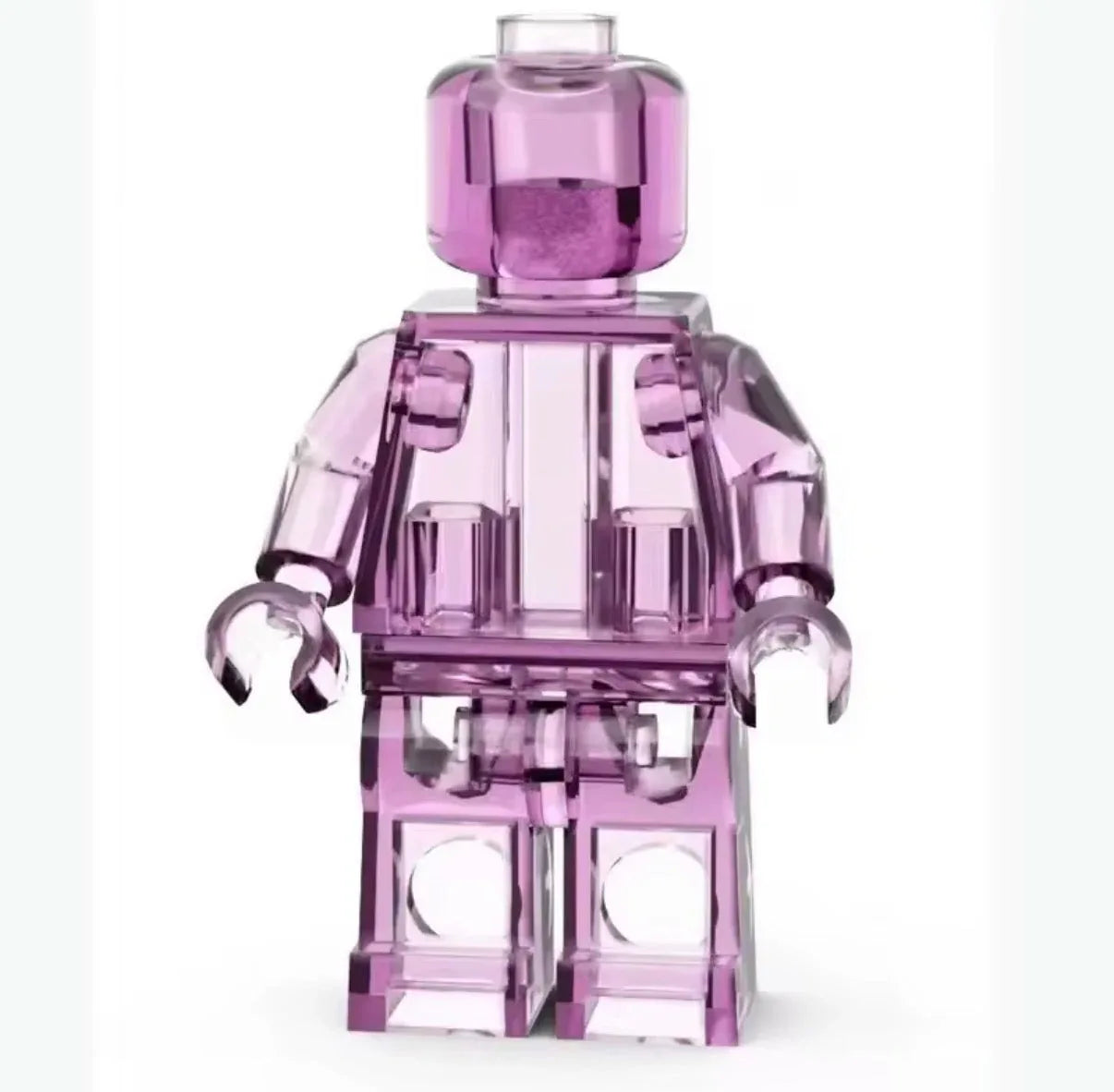 Set of 12 Transparent Minifigures – Clear Minifigs (Adult Builds & Display-Grade) - BIG FRENCHIES