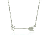 Necklace with Arrow in Sterling Silver
