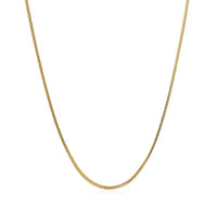 14k Yellow Gold Franco Chain 0.9mm