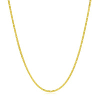 14k Yellow Gold Lumina Pendant Chain 1.0mm