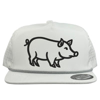 Pig Tucker SnapBack Custom Embroidered￼ ￼