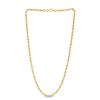 14k Yellow Gold Light Rope Chain (3.70 mm)