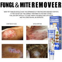 Pet Mite Relief Cream For Pet Dogs And Cats Skin Itching And Mite Removal Topical Care Cream