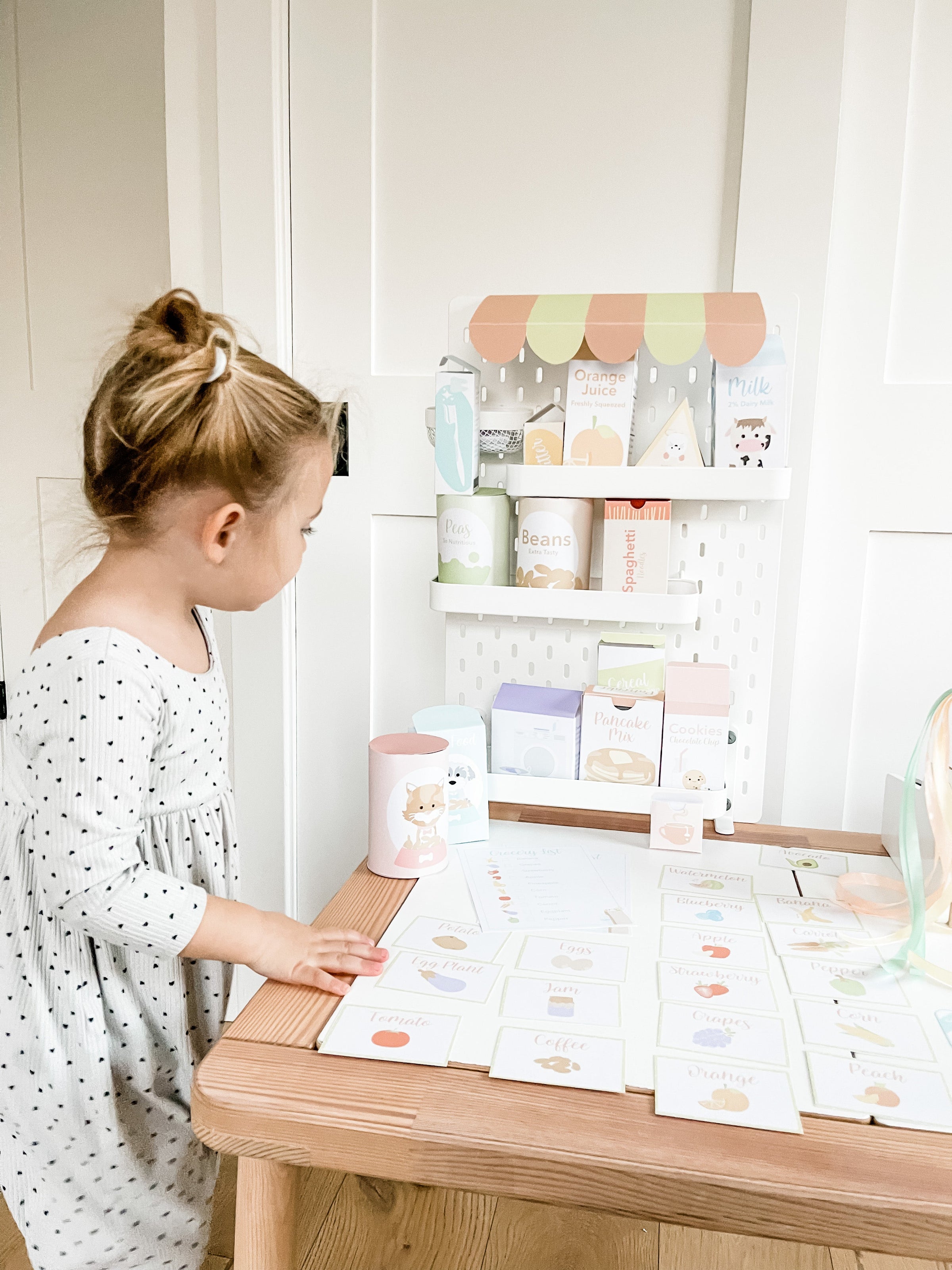 Grocery Store Play Food Printable Dramatic Play