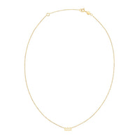 14K Yellow Gold Aquarius Necklace
