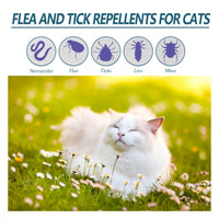 Pet Anti-Flea Tick Agent, External Deworming Skin Cleaning Tick Drops For Cats And Dogs