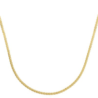Ice Barrel Chain in 14k Yellow Gold (2.70 mm)