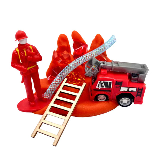 Firetruck Playdough Sensory Toy Kit - BIG FRENCHIES