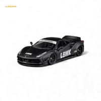 (Pre-Order) CM Model Ferrari 488 LB Works Black 1:64