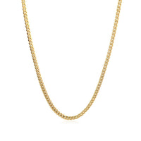 10k Yellow Gold Classic Solid Miami Cuban Chain (3.20 mm)